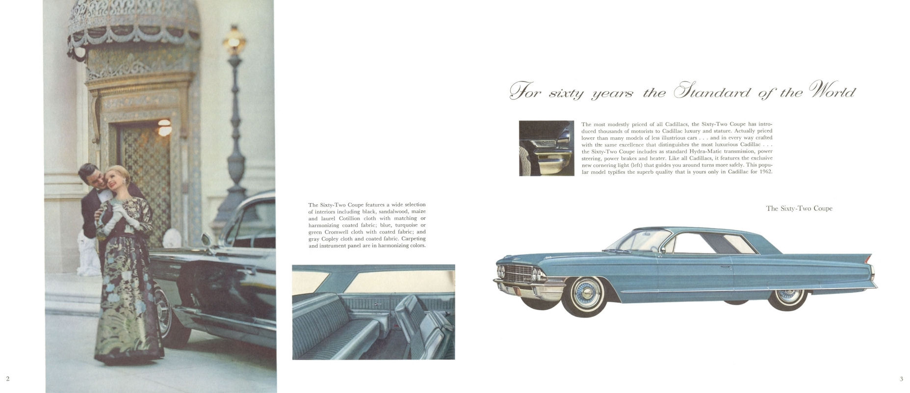 1962 Cadillac Brochure Page 1